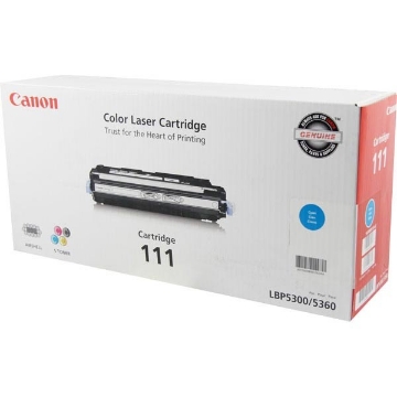Show details for Canon 1659B001AA (CRG-111C) OEM Cyan Toner Printer Cartridge Picture of Canon 1659B001AA (CRG-111C) OEM Cyan Toner Printer Cartridge