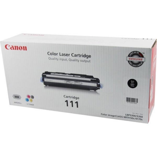 Picture of Canon 1660B001AA (CRG-111B) OEM Black Toner Printer Cartridge