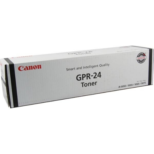 Picture of Canon 1872B003AA (GPR-24BK) Black Toner Cartridge (48000 Yield)