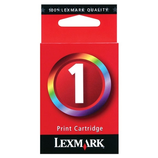 Picture of Lexmark 18C0781 (Lexmark #1) OEM Tri-Color Inkjet Cartridge