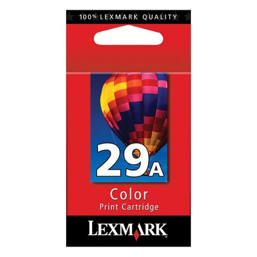 Picture of Lexmark 18C1529 (Lexmark #29A) OEM Tri-Color Inkjet Cartridge