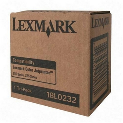 Picture of Lexmark 18L0232 (Lexmark #82) OEM Black Ink Cartridge (3 pk)