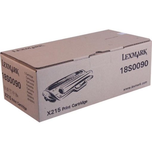 Picture of Lexmark 18S0090 OEM Black Laser Toner