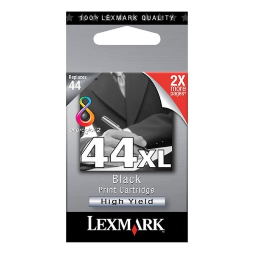 Picture of Lexmark 18Y0144 (Lexmark #44XL) OEM Black Inkjet Cartridge