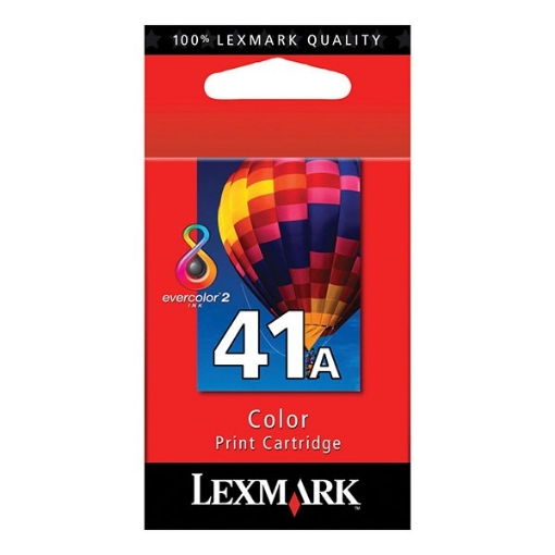 Picture of Lexmark 18Y0341 (Lexmark #41) OEM Tri-Color Inkjet Cartridge