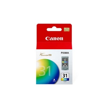 Show details for Canon 1900B002 (CL-31) OEM Tri-Color Inkjet Cartridge Picture of Canon 1900B002 (CL-31) OEM Tri-Color Inkjet Cartridge