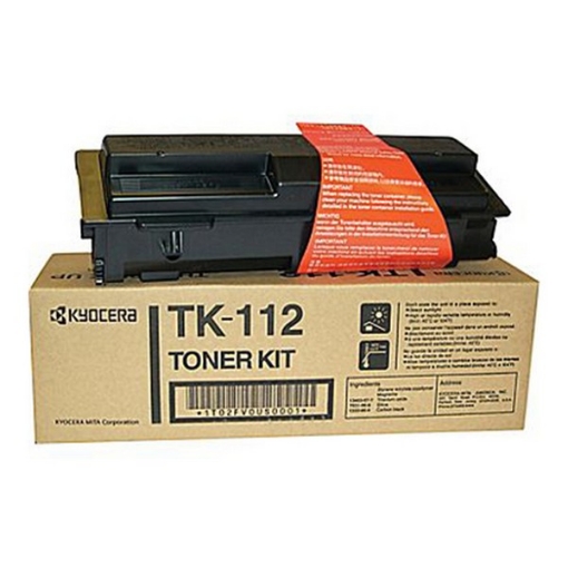 Picture of Kyocera Mita 1T02FV0US0 (TK-112) Black Toner (6000 Yield)