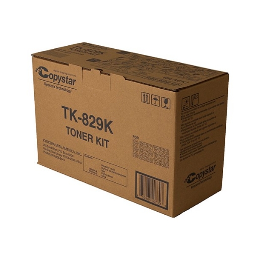 Picture of Copystar 1T02FZ0CS0 (TK-829K) Black Toner Cartridge (15000 Yield)