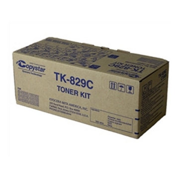 Show details for Copystar 1T02FZCCS0 (TK-829C) OEM Cyan Toner Cartridge Picture of Copystar 1T02FZCCS0 (TK-829C) OEM Cyan Toner Cartridge