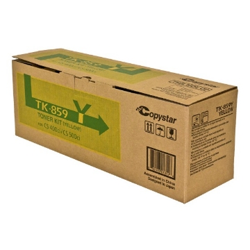 Show details for Copystar 1T02H7ACS0 (TK-859Y) OEM Yellow Toner Cartridge Picture of Copystar 1T02H7ACS0 (TK-859Y) OEM Yellow Toner Cartridge