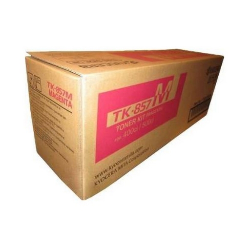 Picture of Kyocera Mita 1T02H7BUS0 (TK-857M) OEM Magenta Toner Cartridge