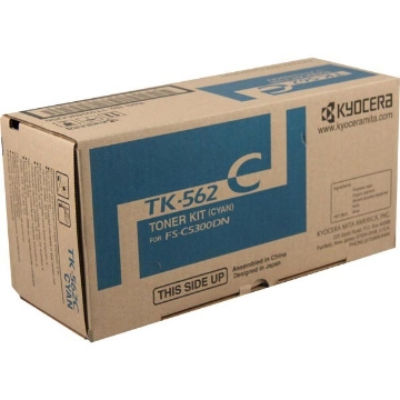 Show details for Kyocera Mita 1T02HNCUS0 (TK-562C) OEM Cyan Toner Cartridge Picture of Kyocera Mita 1T02HNCUS0 (TK-562C) OEM Cyan Toner Cartridge
