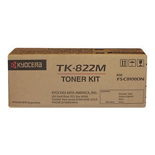 Picture of Kyocera Mita 1T02HPBUS0 (TK-822M) OEM Magenta Toner Cartridge