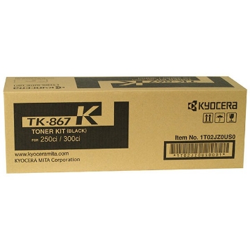 Show details for Kyocera Mita 1T02JZ0US0 (TK-867K) OEM Black Toner Cartridge Picture of Kyocera Mita 1T02JZ0US0 (TK-867K) OEM Black Toner Cartridge