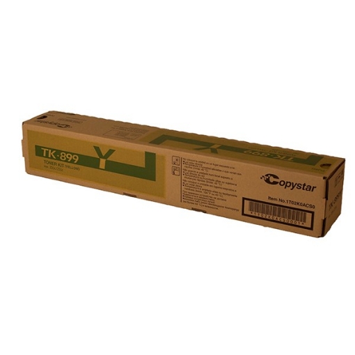 Picture of Copystar 1T02K0ACS0 (TK-899Y) OEM Yellow Toner Cartridge (20CTN/MC)