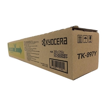 Show details for Kyocera Mita 1T02K0AUS0 (TK-897Y) OEM Yellow Toner Cartridge Picture of Kyocera Mita 1T02K0AUS0 (TK-897Y) OEM Yellow Toner Cartridge