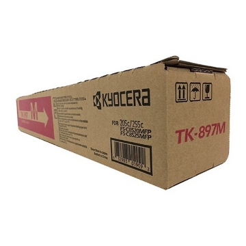 Show details for Kyocera Mita 1T02K0BUS0 (TK-897M) OEM Magenta Toner Cartridge Picture of Kyocera Mita 1T02K0BUS0 (TK-897M) OEM Magenta Toner Cartridge