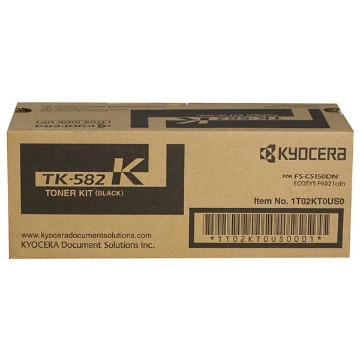 Show details for Kyocera Mita 1T02KT0US0 (TK-582K) OEM Black Toner Cartridge Picture of Kyocera Mita 1T02KT0US0 (TK-582K) OEM Black Toner Cartridge