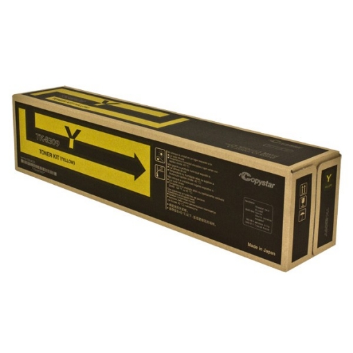 Picture of Copystar 1T02LKACS0 (TK-8309Y) OEM Yellow Toner Cartridge