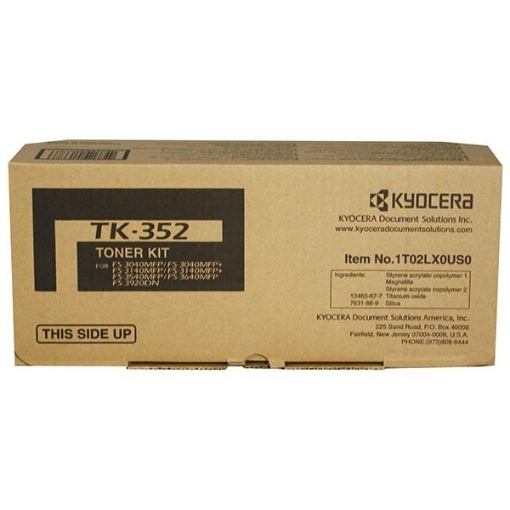 Picture of Kyocera Mita 1T02LX0US0 (TK-352) OEM Black Toner