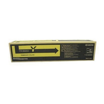 Show details for Kyocera Mita 1T02MNAUS0 (TK-8602Y) OEM Yellow Toner Cartridge Picture of Kyocera Mita 1T02MNAUS0 (TK-8602Y) OEM Yellow Toner Cartridge