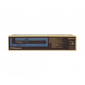 Show details for Kyocera Mita 1T02MNCUS0 (TK-8602C) OEM Cyan Toner Cartridge Picture of Kyocera Mita 1T02MNCUS0 (TK-8602C) OEM Cyan Toner Cartridge