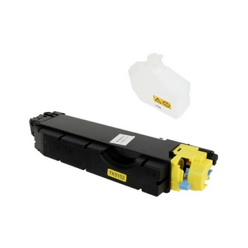 Picture of Compatible 1T02NSAUS0 (TK-5152Y) Compatible Copystar Yellow Toner Cartridge