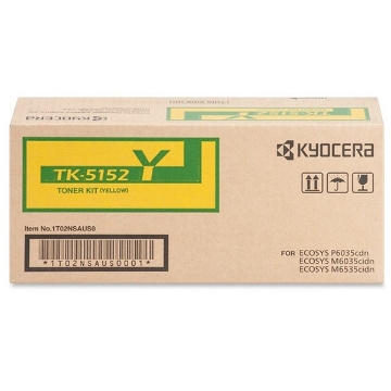Show details for Copystar 1T02NSAUS0 (TK-5152Y) OEM Yellow Toner Cartridge Picture of Copystar 1T02NSAUS0 (TK-5152Y) OEM Yellow Toner Cartridge