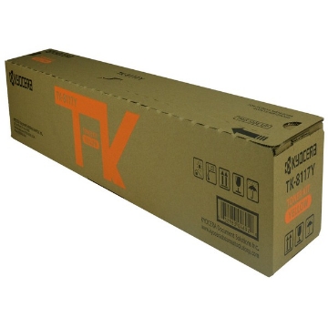 Show details for Kyocera Mita 1T02P3AUS0 (TK8117Y) OEM Yellow Toner Cartridge Picture of Kyocera Mita 1T02P3AUS0 (TK8117Y) OEM Yellow Toner Cartridge
