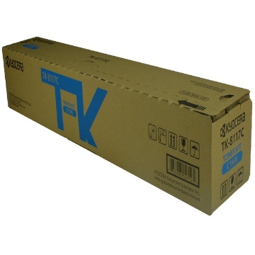 Show details for Kyocera Mita 1T02P3CUS0 (TK8117C) OEM Cyan Toner Cartridge Picture of Kyocera Mita 1T02P3CUS0 (TK8117C) OEM Cyan Toner Cartridge