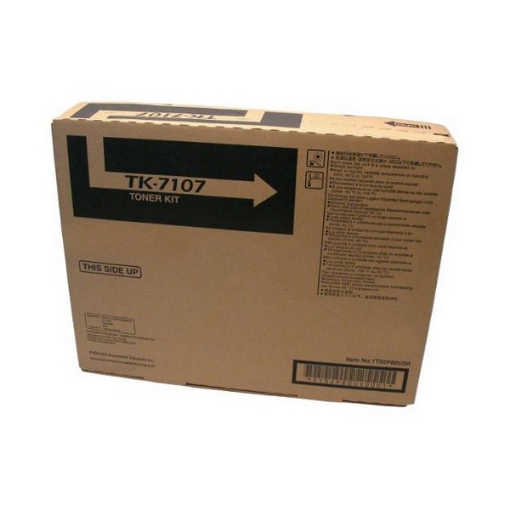 Picture of Kyocera Mita 1T02P80US0 (TK-7107) OEM Black Toner Cartridge