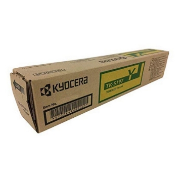 Show details for Kyocera Mita 1T02R4AUS0 (TK-5197Y) OEM Yellow Toner Cartridge Picture of Kyocera Mita 1T02R4AUS0 (TK-5197Y) OEM Yellow Toner Cartridge