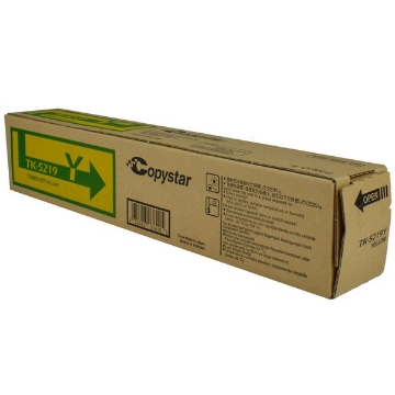 Show details for Copystar 1T02R6ACS0 (TK-5219Y) OEM Yellow Toner Cartridge Picture of Copystar 1T02R6ACS0 (TK-5219Y) OEM Yellow Toner Cartridge