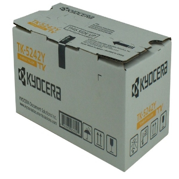 Show details for Copystar 1T02R7AUS0 (TK-5242Y) OEM Yellow Toner Cartridge Picture of Copystar 1T02R7AUS0 (TK-5242Y) OEM Yellow Toner Cartridge