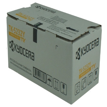 Show details for Copystar 1T02R9AUS0 (TK-5232Y) OEM High Yield Yellow Toner Cartridge Picture of Copystar 1T02R9AUS0 (TK-5232Y) OEM High Yield Yellow Toner Cartridge
