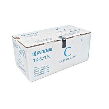 Show details for Copystar 1T02R9CUS0 (TK-5232C) OEM High Yield Cyan Toner Cartridge Picture of Copystar 1T02R9CUS0 (TK-5232C) OEM High Yield Cyan Toner Cartridge