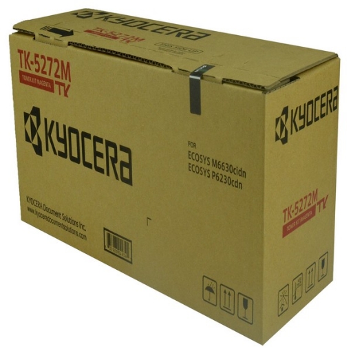 Picture of Kyocera Mita 1T02TVBUS0 (TK-5272M) OEM Magenta Toner Cartridge