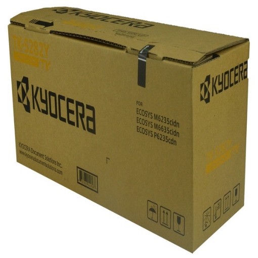 Picture of Kyocera Mita 1T02TWAUS0 (TK-5282Y) OEM Yellow Toner Cartridge