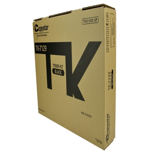 Picture of Kyocera Mita 1T02V70CS0 (TK-7129) OEM Black Toner Cartridge