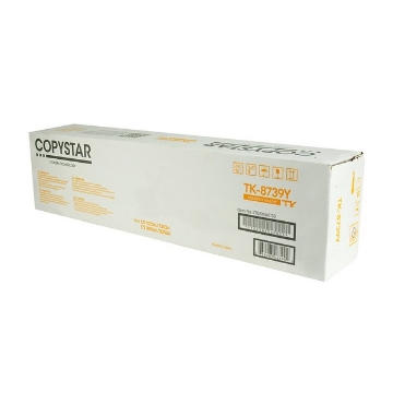 Show details for Copystar 1T02XNACS0 (TK-8739Y) OEM Yellow Toner Cartridge Picture of Copystar 1T02XNACS0 (TK-8739Y) OEM Yellow Toner Cartridge