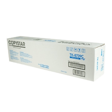 Show details for Copystar 1T02XNCCS0 (TK-8739C) OEM Cyan Toner Cartridge Picture of Copystar 1T02XNCCS0 (TK-8739C) OEM Cyan Toner Cartridge