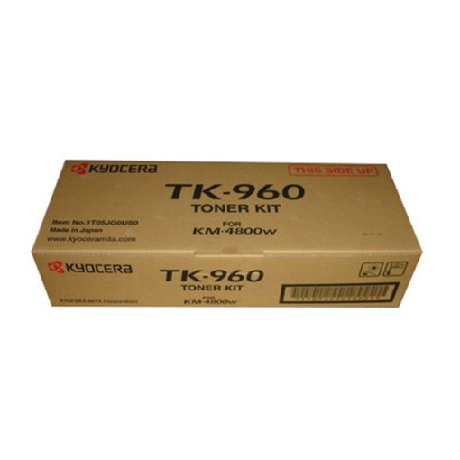 Picture of Kyocera Mita 1T05JG0US0 (TK-960) OEM Black Toner Cartridge (2 each)