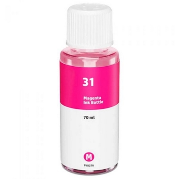 Show details for Premium 1VU27AN (HP 31) Compatible HP Magenta Ink Bottle Picture of Premium 1VU27AN (HP 31) Compatible HP Magenta Ink Bottle