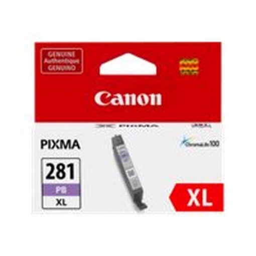 Picture of Canon 2038C001 (CLI-281XLPB) OEM High Yield Photo Blue Ink Tank