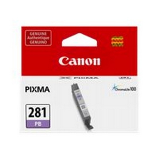 Picture of Canon 2092C001 (CLI-281B) OEM Blue Inkjet Cartridge