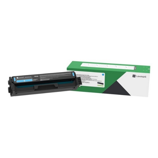 Picture of Lexmark 20N10C0 OEM Cyan Toner Cartridge