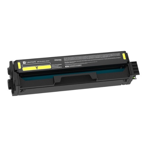 Picture of Lexmark 20N10Y0 OEM Yellow Toner Cartridge