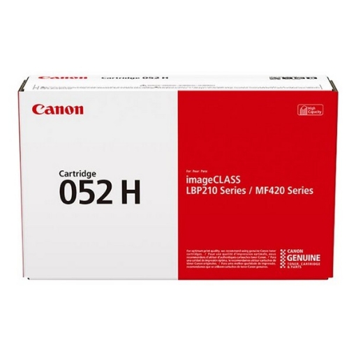 Picture of Canon 2200C001AA (Cartridge 052H) OEM High Yield Black Toner Cartridge