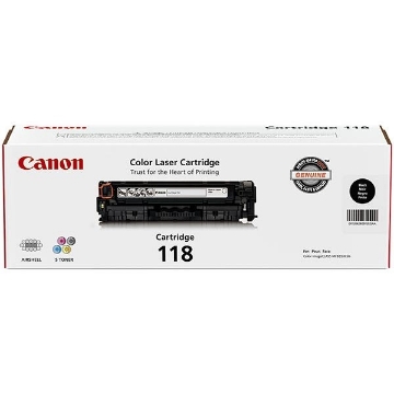Show details for Canon 2662B001AA (Canon 118) Black Laser Toner Cartridge (3400 Yield) Picture of Canon 2662B001AA (Canon 118) Black Laser Toner Cartridge (3400 Yield)