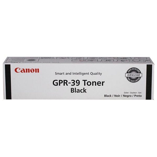 Picture of Canon 2787B003AA (GPR-39BK) OEM Black Toner Cartridge